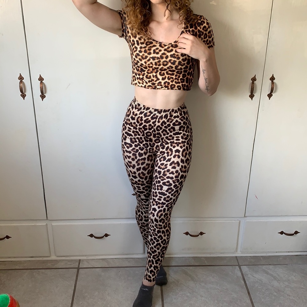 Cheetah top and bottom